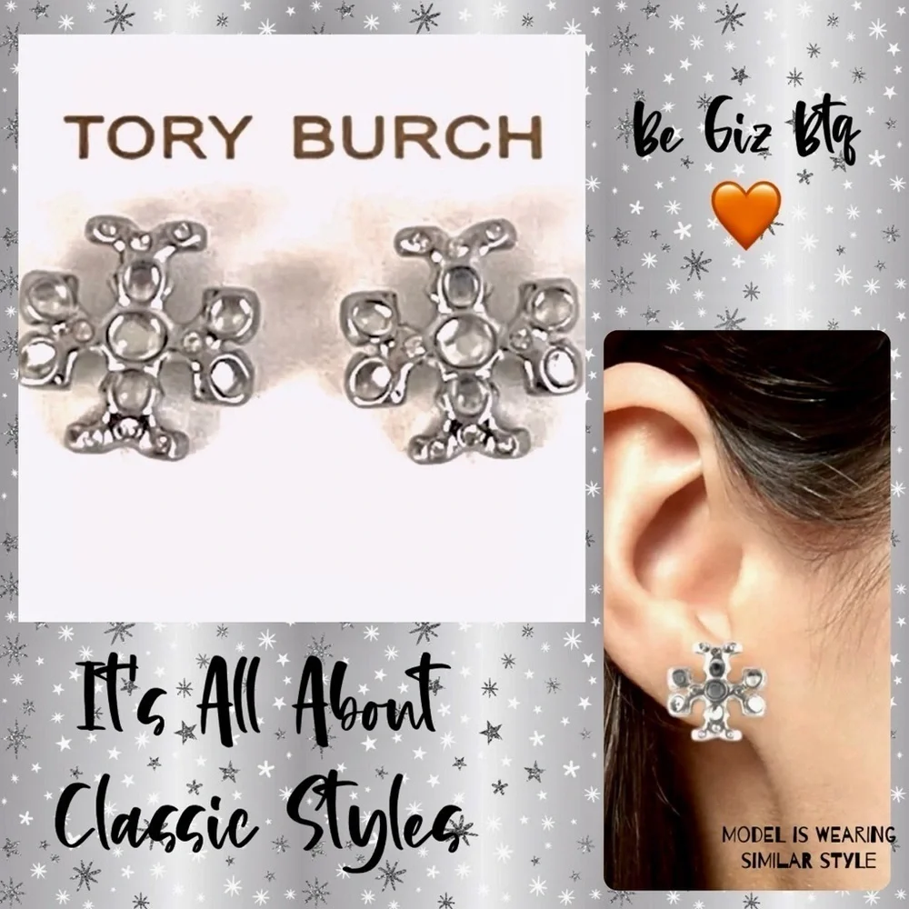 🔥🔥🔥Tory Burch Authentic Earrings At Awesome Prices To Buy Now & Save Price Firm